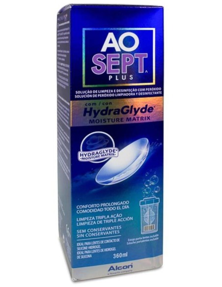 Aosept Plus Solución Líquida, 360 Ml