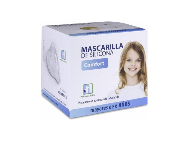 Pediatrics Mascarilla Silicona + 6 Años, 1 Ud