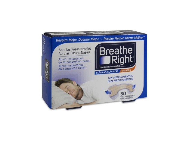 Breathe Right Tira Adhesiva Nasal Color Talla...