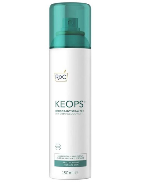 Pack Roc Keops Desodorante Spray Seco, 2 Unidades X 150 Ml