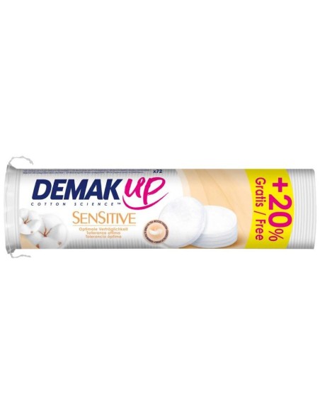 Demak'Up Sensitive Discos Desmaquilladores 72 U
