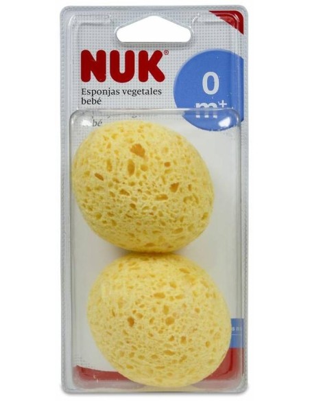 Esponja Vegetal Bebe 100 % 2Uds