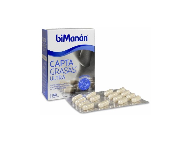 Bimanán Capta Grasas Ultra, 60 Cápsulas