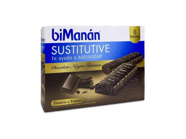 Bimanán Beslim Barritas Chocolate Intenso 10Uds