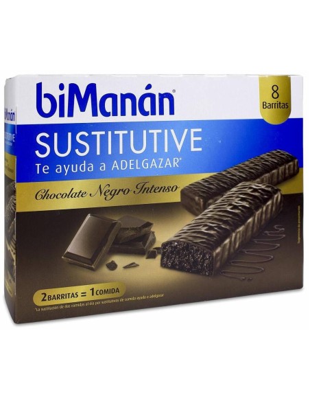 Bimanán Beslim Barritas Chocolate Intenso 10Uds