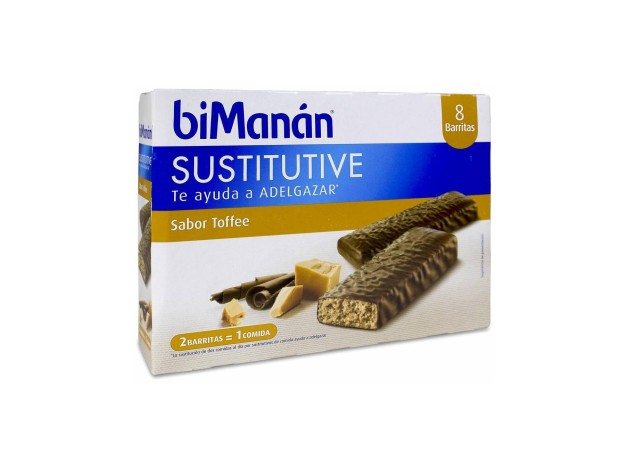 Bimanán Beslim Barritas Sabor Toffee Caramelo,...