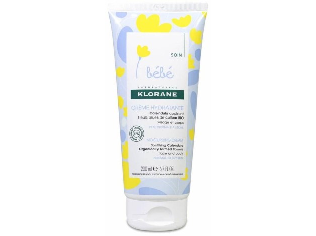 Klorane Bebé Crema Hidratante Caléndula Bio 200Ml