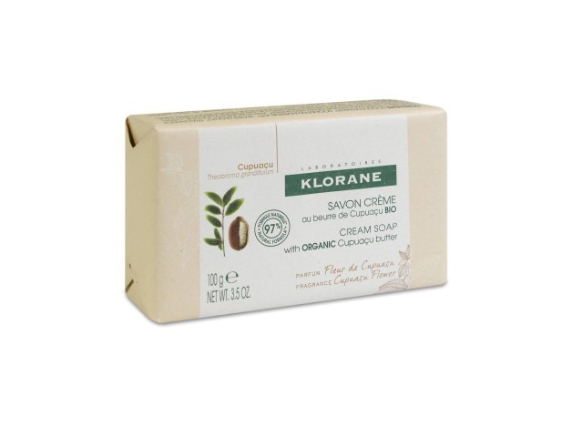 Klorane Pastilla Jabón Crema Fleur De Cupuaçu,...