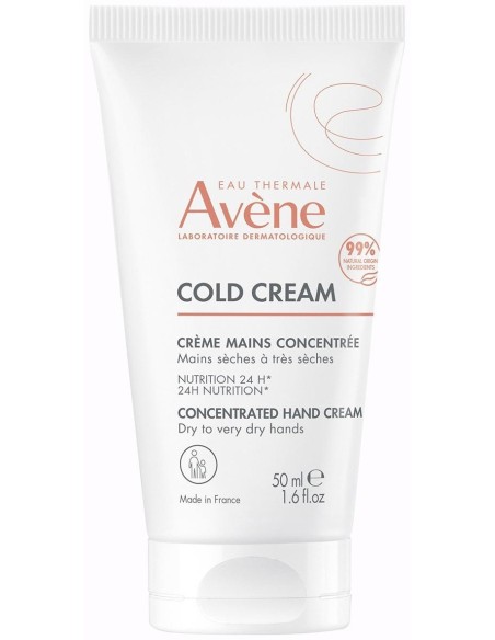 Avène Cold Cream Crema Manos Concentrada, 50 Ml