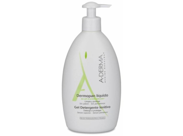 A-Derma Dermopan Jabón Líquido Hidratante, 500 Ml