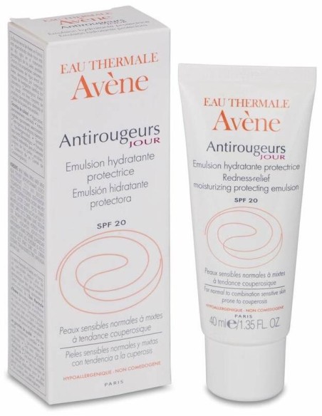 Avène Anti-Rojeces Día Emulsión Hidratante Protectora Spf 20, 40 Ml