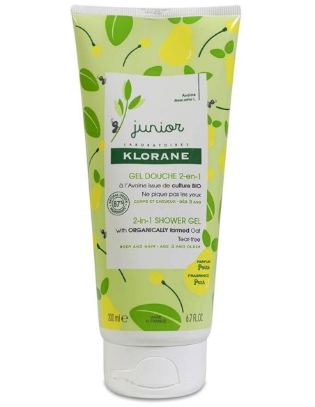 Junior Bath Gel Hair%26Body Pear 200 Ml