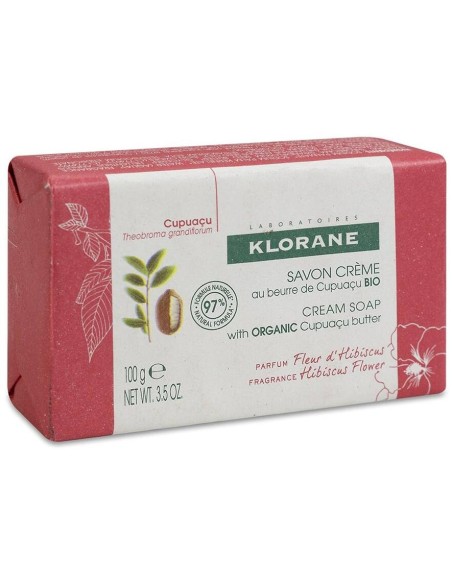 Klorane Jabón Crema Fleur D'Hibiscus Con Manteca De Cupuaçu 100G