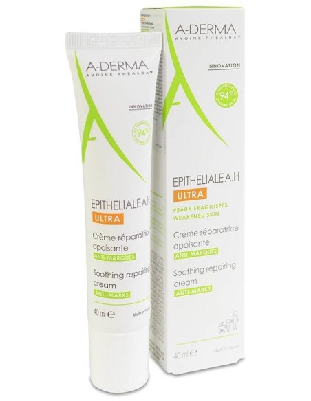 A-Derma Epitheliale Ah Ultra Crema Reparadora Calmante, 40 Ml
