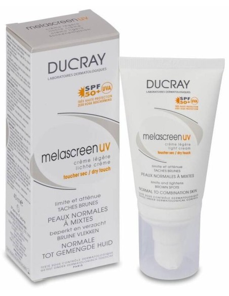Ducray Melascreen Uv Crema Ligera Antimanchas Spf 50+, 40 Ml