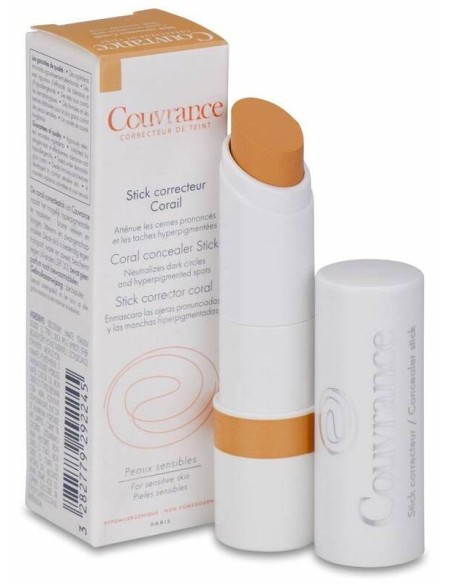 Couvrance Stick Corrector Manchas Marrones Coral 3,5 Gr