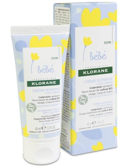 Bébé Crema Nutritiva Con Cold Cream 40 Ml