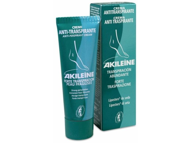 Akileïne Verde Crema Antitranspirante, 50 Ml