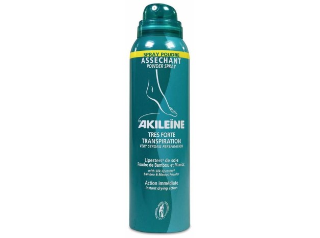 Akileïne Verde Spray Polvos De Secado, 150 Ml