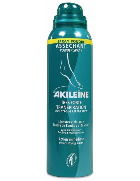 Akileïne Verde Spray Polvos De Secado, 150 Ml