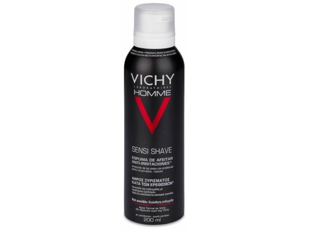 Vichy Homme Espuma De Afeitar Piel Sensible,...