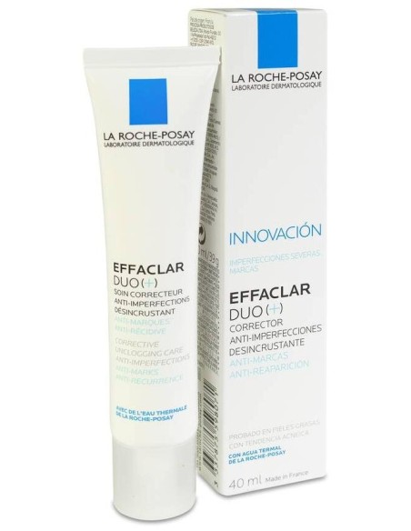La Roche-Posay Effaclar Duo+M Tratamiento Corrector Desincrustante, 40 Ml