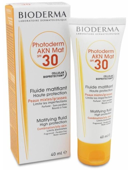 Bioderma Photoderm Akn Mat Spf 30, 40 Ml