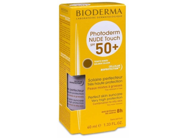 Bioderma Photoderm Nude Spf 50+ Dorado, 40 Ml