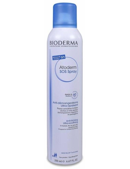 Atoderm Sos Spray Alivio Inmediato Del Picor, Hidratantes Corporales Bioderma - Perfumes Club