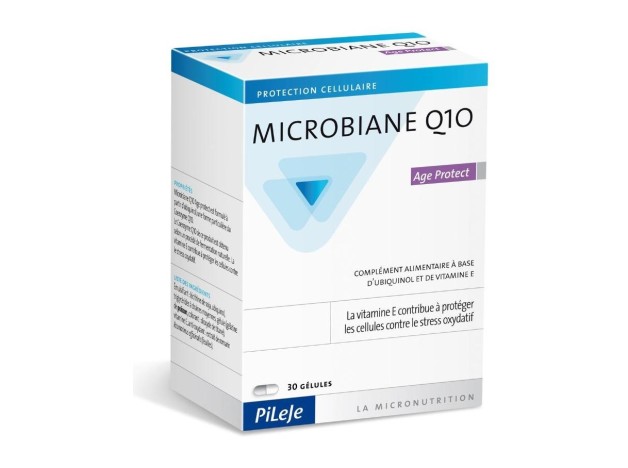Pileje Microbiane Q10 Age Protect, 30 Cápsulas