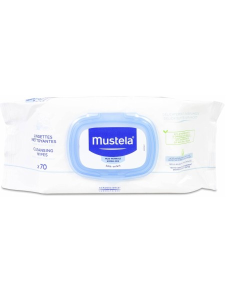 Mustela Toallitas Limpiadoras Al Aguacate Bio 60Uds