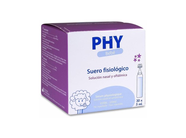 Phy Bebé Suero Fisiológico, 30 Monodosis