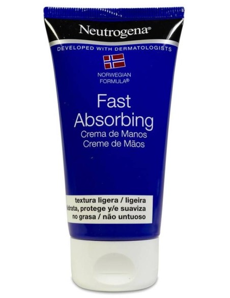 Neutrogena Crema De Manos Rápida Absorción, 75 Ml
