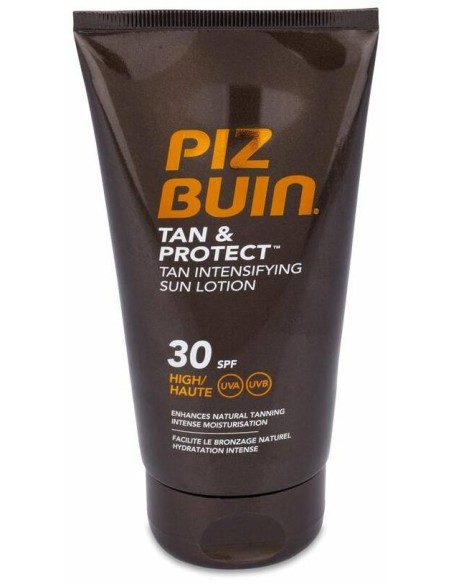 Piz Buin Tan %26 Protect Loción Solar Intensificadora Del Bronceado 30, 150 Ml