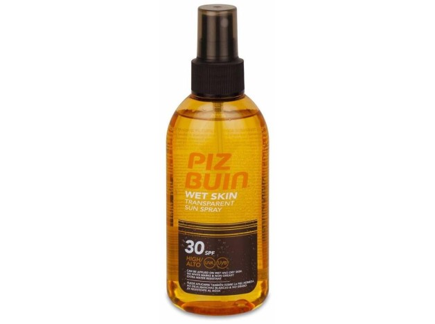 Piz Buin Wet Skin Spray Solar Transparente Spf...