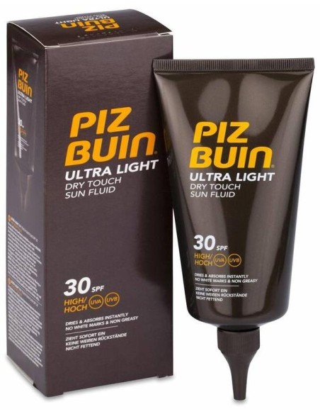 Piz Buin Ultra Light Dry Touch Fluido Solar Spf 30, 150 Ml