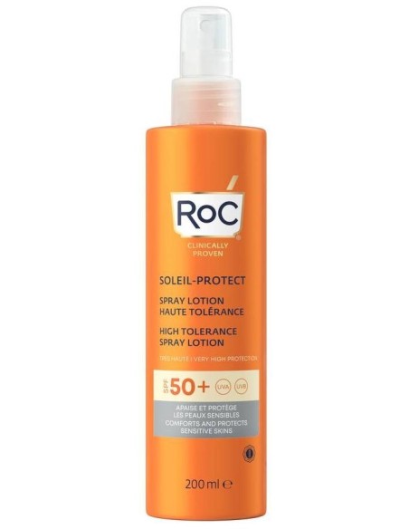 Roc Soleil-Protect Spray Alta Tolerancia Spf50+, 200 Ml