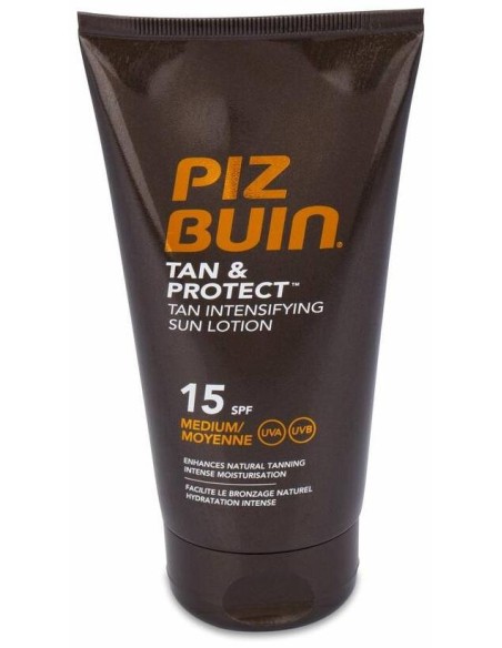 Piz Buin Tan%26Protect Loción Solar Intensificadora Del Bronceado Spf15, 150 Ml