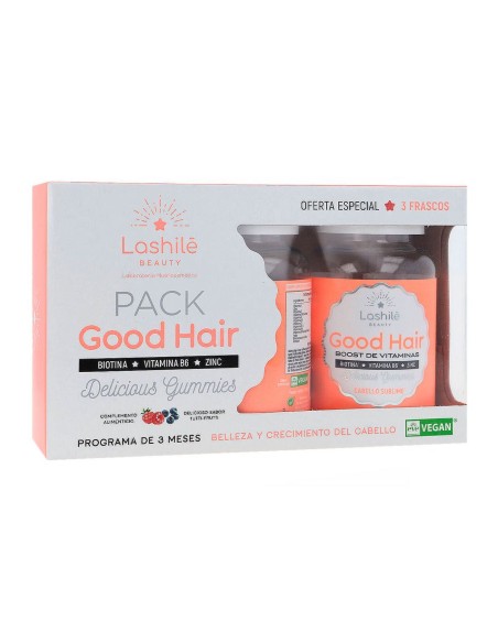 Lashilé Beauty Good Hair 3x60 Gominolas ¡Triplo!