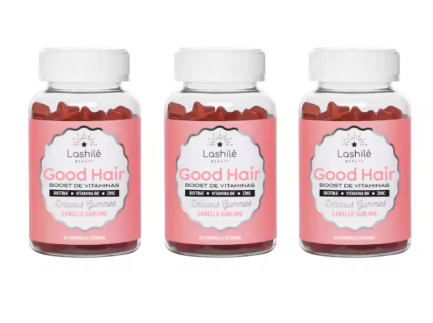 Lashilé Beauty Good Hair 3x60 Gominolas ¡Triplo!