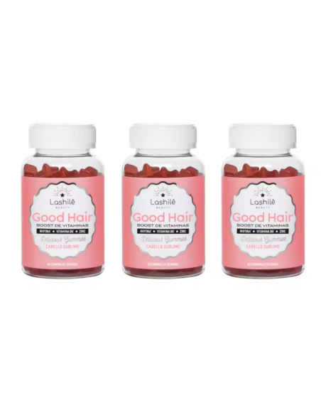 Lashilé Beauty Good Hair 3x60 Gominolas ¡Triplo!