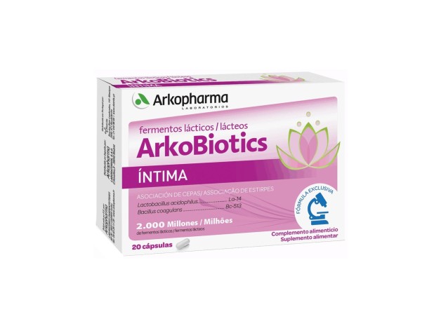 Arkopharma Arkobiotics Intima, 20 Cápsulas