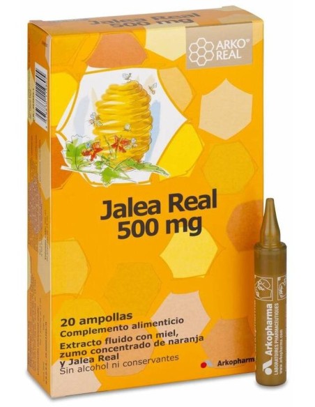 Arkopharma Arkoreal Jalea Real Fresca 500 Mg, 20 Ampollas