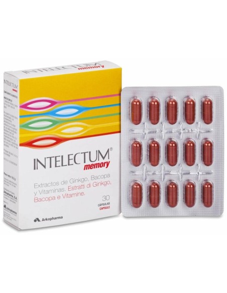 Arkopharma Intelectum Memory, 30 Cápsulas