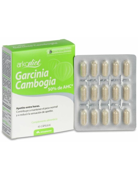Arkopharma Arkodiet Garcinia Cambogia 400 Mg, 45 Cápsulas