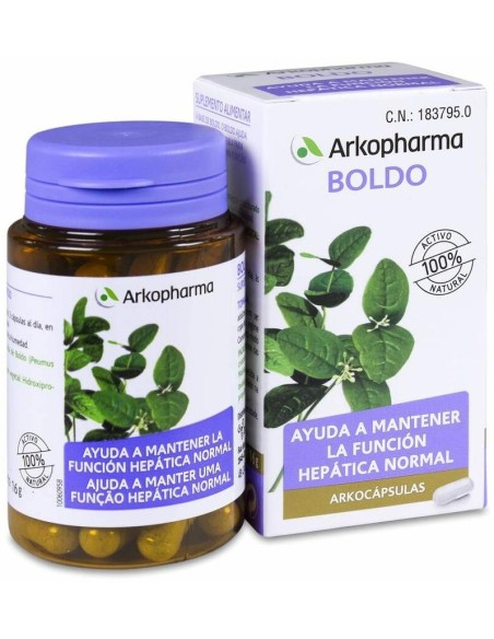 Arkopharma Arkocápsulas Boldo, 48 Cápsulas