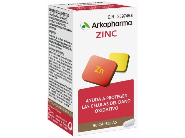 Arkopharma Arkovital Zinc, 50 Cápsulas