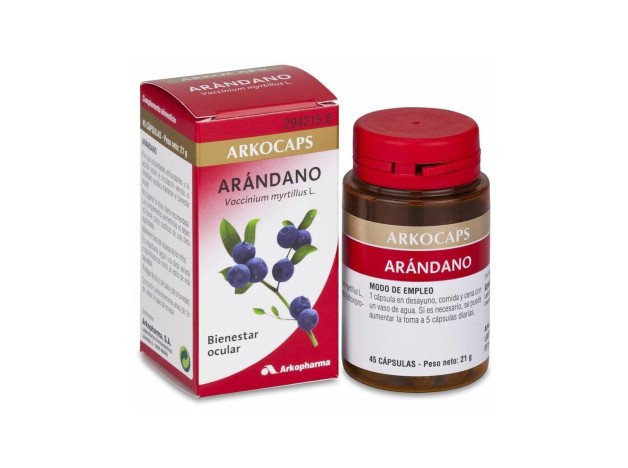 Arkopharma Arkocápsulas Arándano, 50 Cápsulas