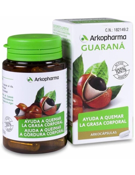 Arkopharma Arkocápsulas Guaraná, 45 Cápsulas