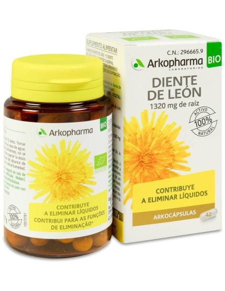 Arkopharma Arkocápsulas Diente De León, 42 Cápsulas